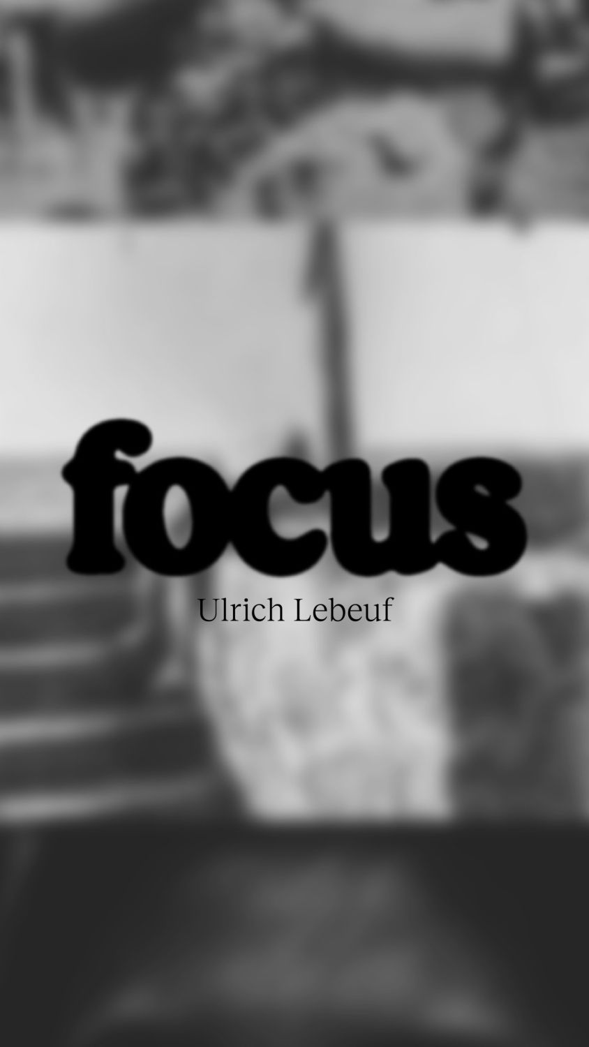 Focus #42 : Ulrich Lebeuf et ses fantômes de famille