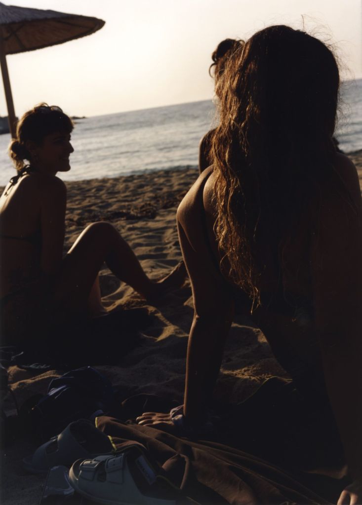 jeunes à la plage