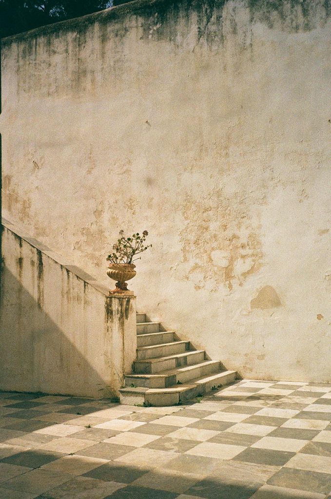 Photographie de Sarah Carrier montrant un escalier