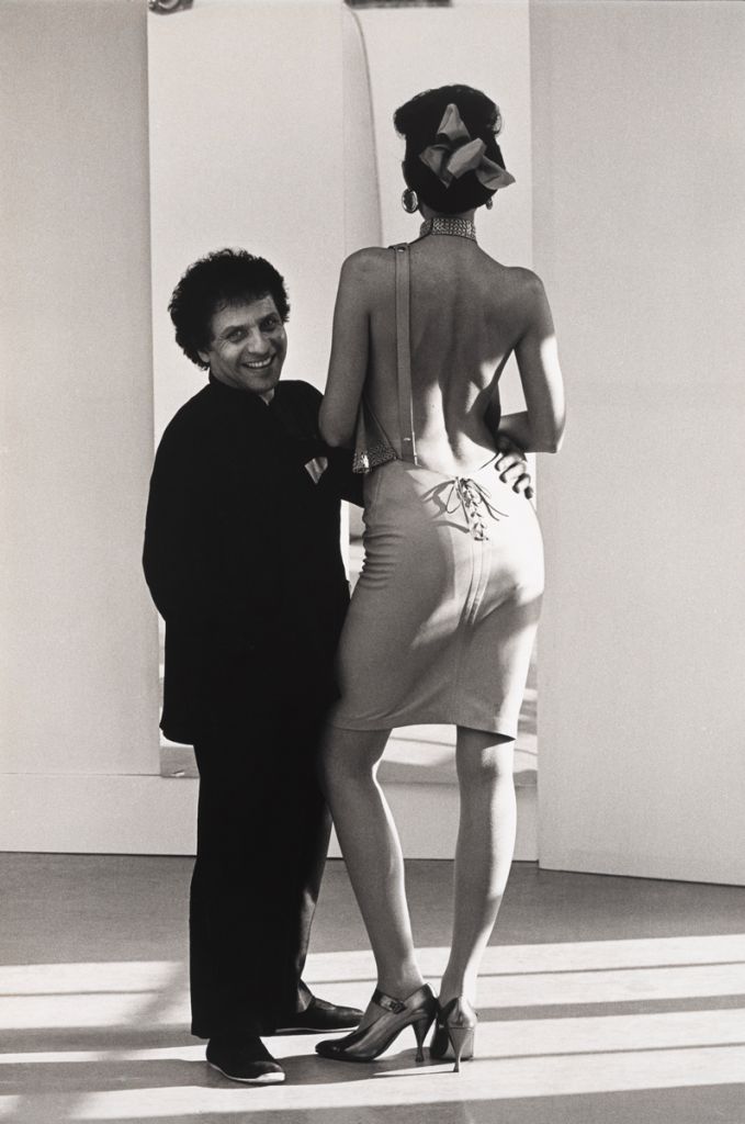 Azzedine Alaïa et Marcie Hunt, pour Stern, 1981