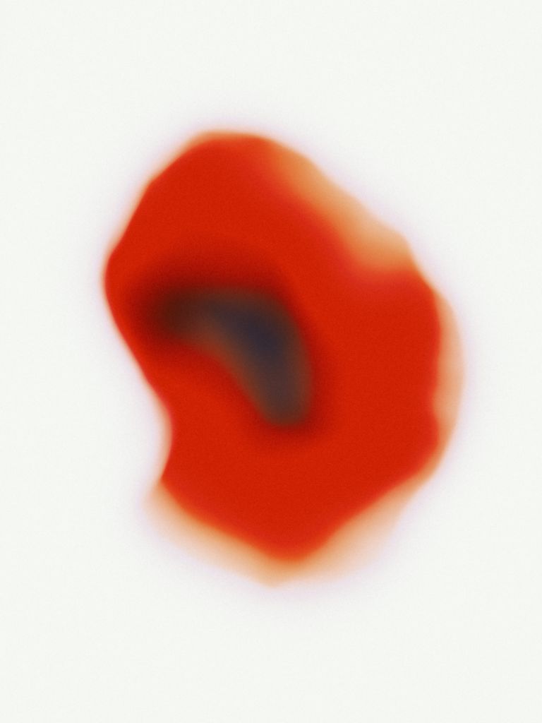 image abstraite d'un coquelicot