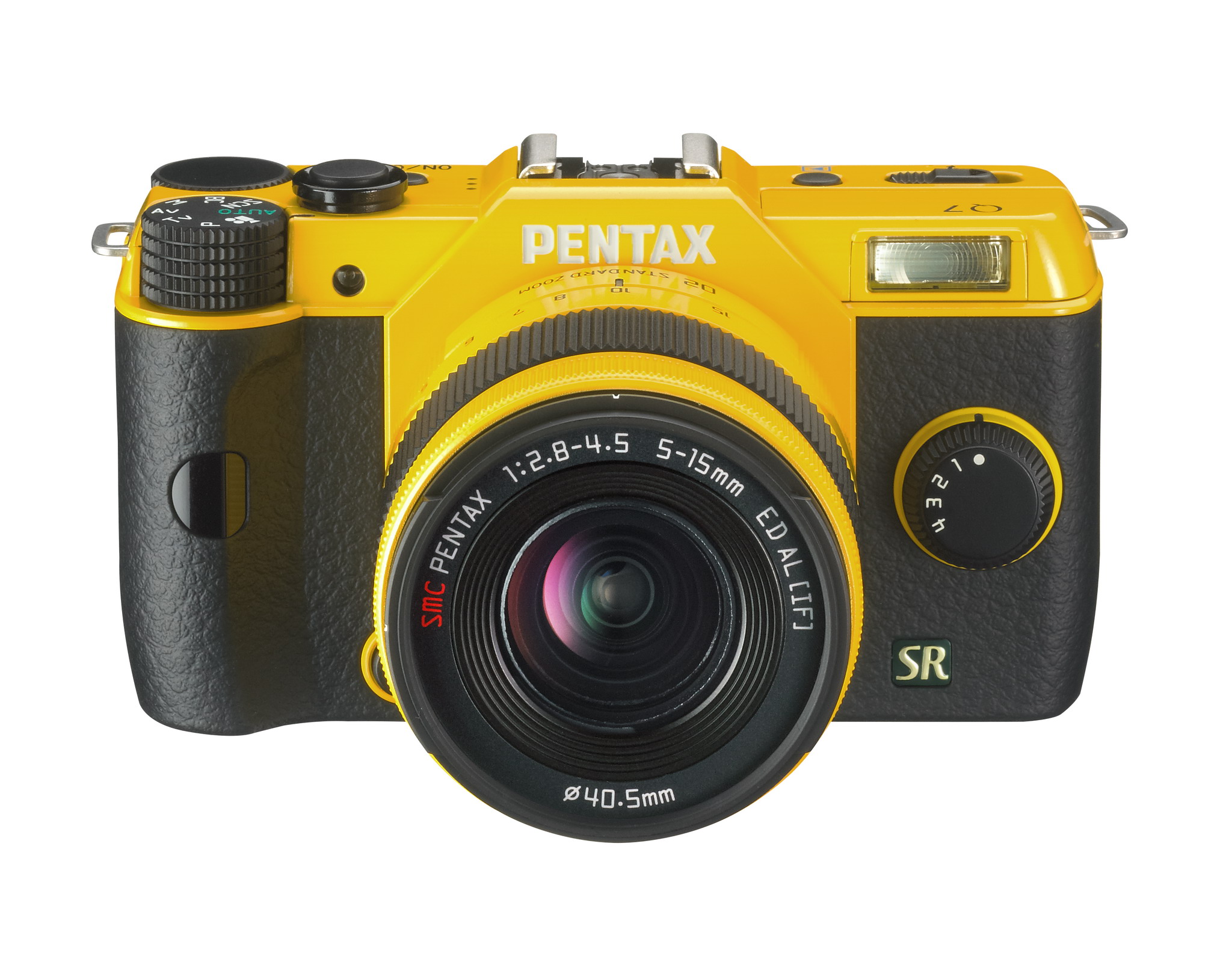 Pentax Q7, un hybride très coloré