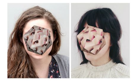 Des portraits en origami