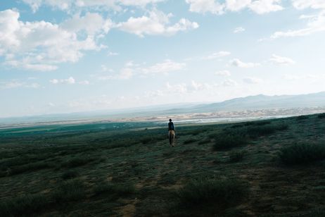 On the Trans-Siberian railway