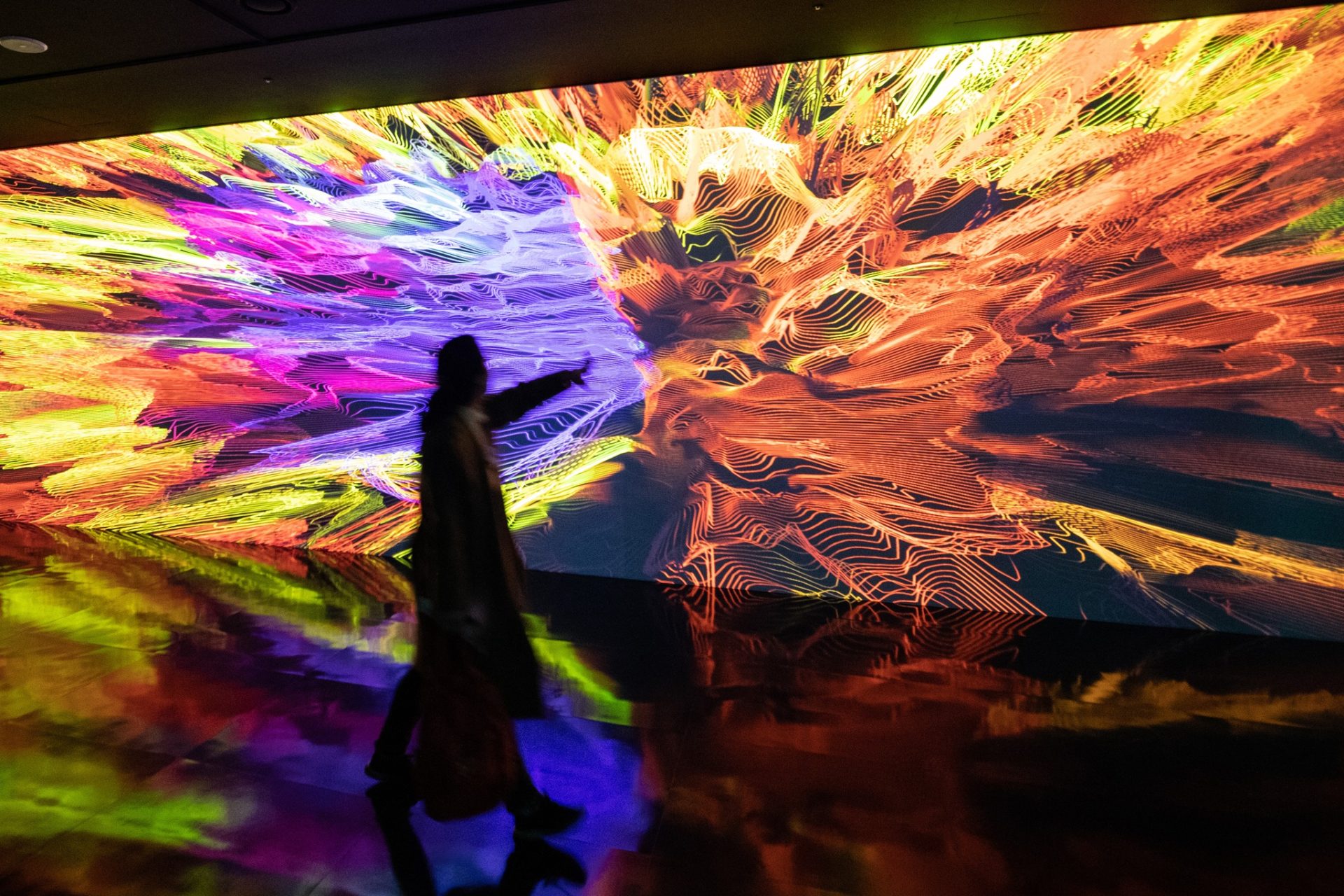 Pourquoi il faut absolument voir Digital Cosmologies, la dernière  exposition de Miguel Chevalier - Fisheye Immersive