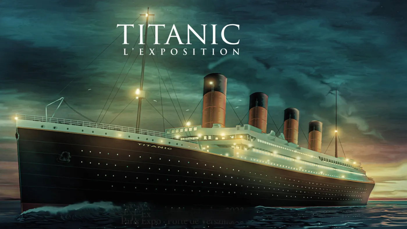 Retour vers le futur : une nouvelle expo immersive nous immerge dans la sombre histoire du Titanic