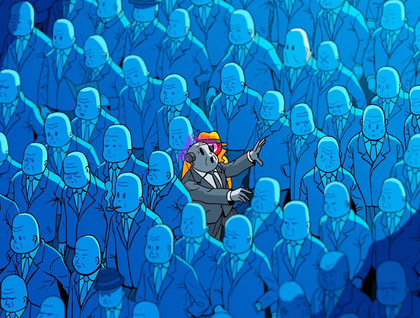 Mr. Misanfg - The Crowds
