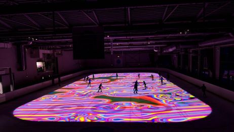 Miguel Chevalier : l’art numérique à l’assaut des patinoires