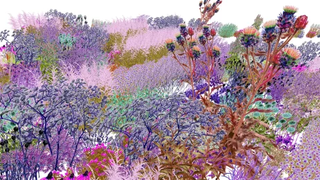 L'œuvre du jour : "Pollinator Pathmaker" d'Alexandra Daisy Ginsberg